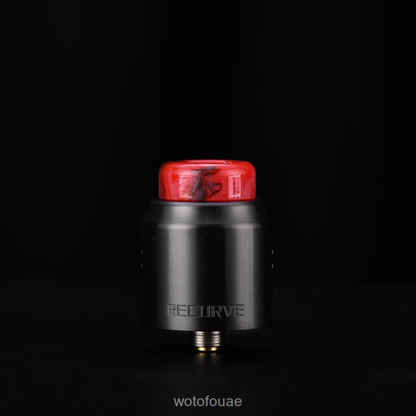 Wotofo RECURVE ردا المزدوج F884D161 أسود - Wotofo Shop Online
